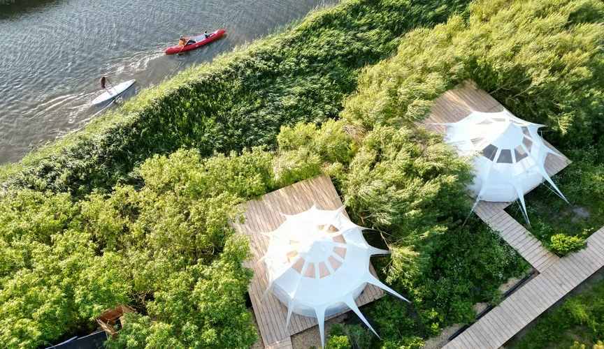 Glampingsted 9 i Danmark