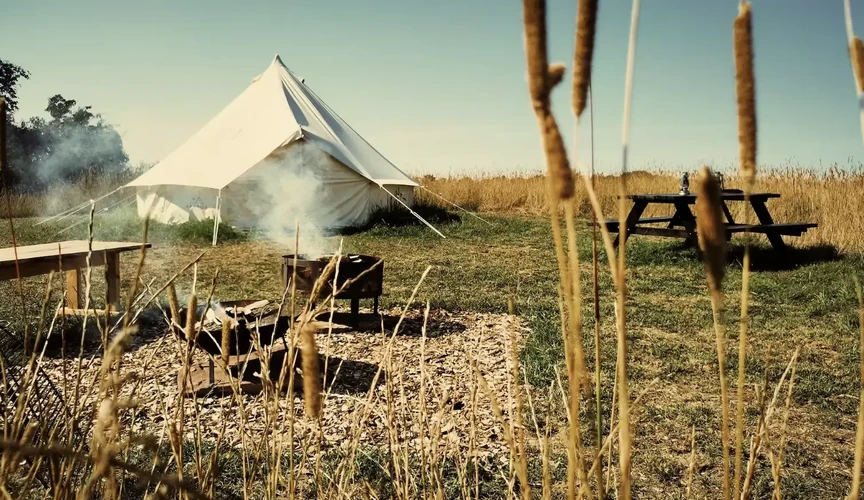 Glampingsted 4 i Danmark