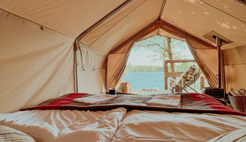 Glampingsted 18 i Danmark