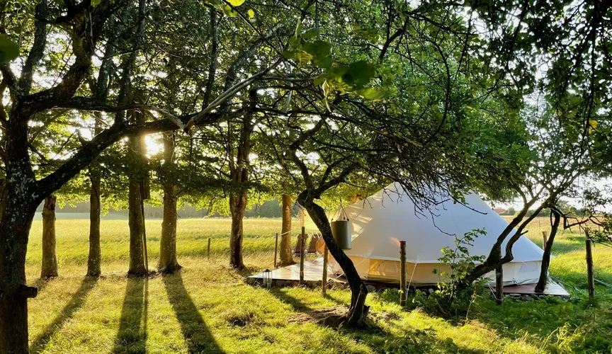 Glampingsted 21 i Danmark