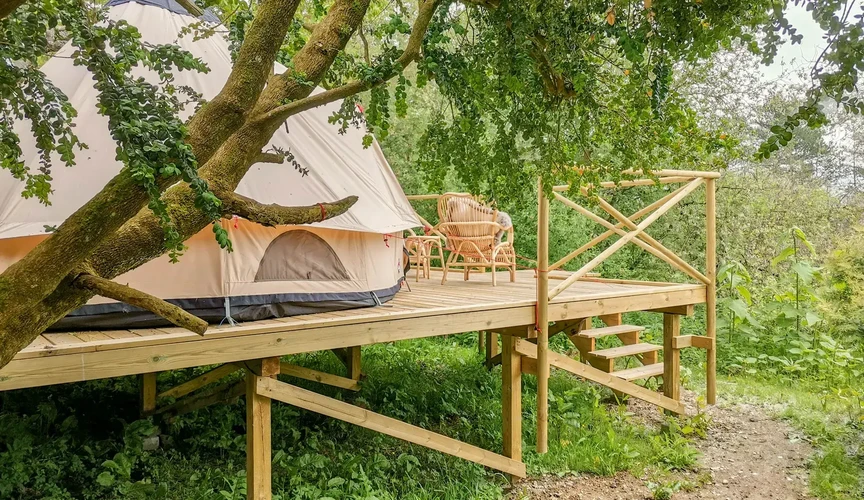 Glampingsted 20 i Danmark