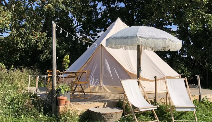 Glampingsted 2 i Skåne